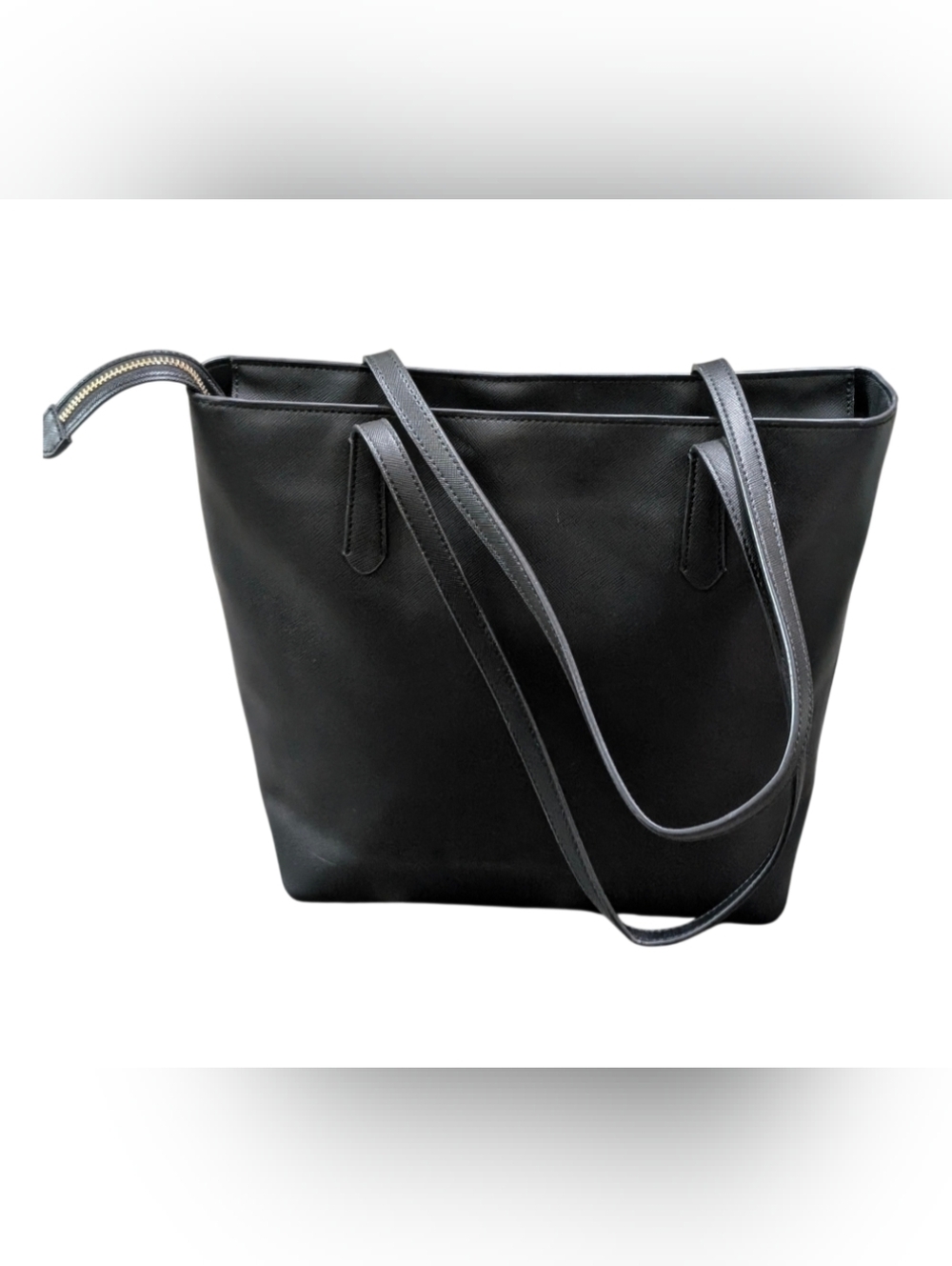 Kate Spade New York Black Leather Tote Bag - Picture 4 of 6
